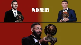 Ballon D`or Winners in History