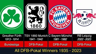 All DFB-Pokal Winners 1935 - 2023