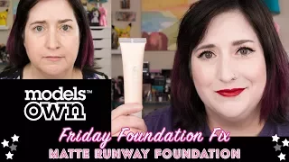 Models Own Matte Runway Foundation | Dry Skin Over 40 FRIDAY FOUNDATION FIX