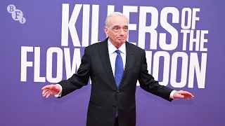 Martin Scorsese arrives for Killers of the Flower Moon | BFI London Film Festival 2023