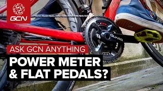 Can You Use A Power Meter With Flat Pedals? | Ask GCN Anything