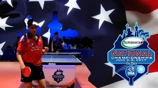 2017 SuperMicro US National table Tennis Championships - Kanak Jha vs. Nikhil Kumar (Men's Final)