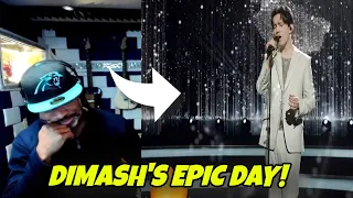 🔥 Producer REACTS: Dimash's 🎤 'SOS' on US President's Big Day! 🇺🇸✨