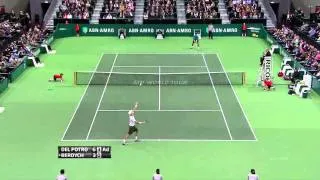 Del Potro crushes Berdych | Rotterdam 2012