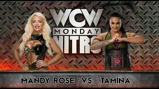 WWE 2K22 (Mandy Rose vs Tamina) Normal Match