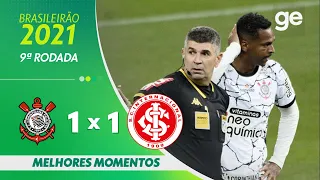 CORINTHIANS 1 x 1 INTERNACIONAL | MELHORES MOMENTOS | 9ª RODADA BRASILEIRÃO 2020 | ge.globo