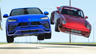 Street Racing Car Crashes #52 - BeamNG Drive Crashes