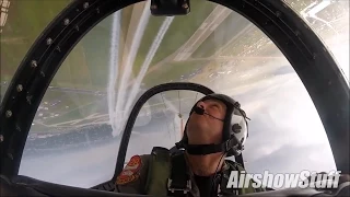 RideAlong! Trojan Horsemen Solo (T-28 Cockpit Cam) - EAA AirVenture Oshkosh 2014