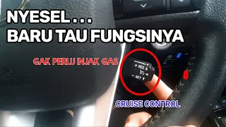 Cara Menggunakan dan Fungsi Tombol CRUISE CONTROL Pada Toyota Fortuner