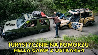 HELLA CAMP w USTKA4x4 czyli turystyczny rajd na Pomorzu