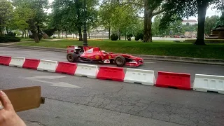 back to the past. Budapest. 01.05.2015 The Great Race, F1 parade. (A Nagy Futam)