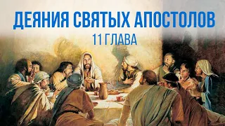 ДЕЯНИЯ АПОСТОЛОВ глава 11 | Чтение Библии | Библия в современном переводе