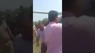 Powerful man lift helicopter