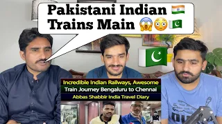 Impressive Indian Railway | Train Journey from Bengaluru to Chennai |Shabbir Travel India|PAK REACT