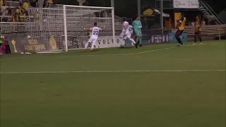 Daniel Barbir with a Goal vs. Charleston Battery