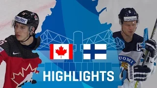 Canada - Finland | Highlights |#IIHFWorlds 2017