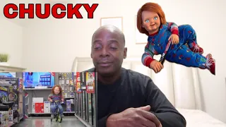 Chucky  Scares People In Public Prank! ( REACTION )