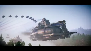 Iron Harvest Operation Eagle trailer but it's Fallout BoS arrival.