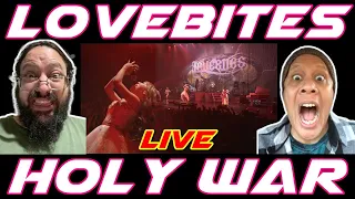 Weebs React to LOVEBITES | HOLY WAR [Live at Zepp DiverCity Tokyo 2020] **FIRST TIME REACTION**