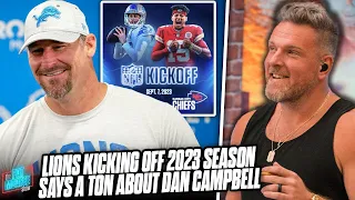 NFL Selecting Lions To Kickoff 2023 Season Shows Insane Turnaround Dan Campbell Brought To Detroit