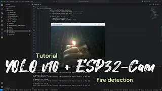 Fire Detection: YOLOv10 Training with ESP32-Cam Integration