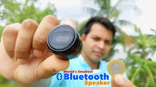 How To Make World's Smallest Bluetooth Speaker At Home || Mini size Portable Speaker