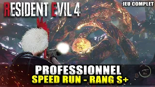Resident Evil 4 Remake Speedrun Professionnel S+ (4:20:17) - JEU COMPLET (Astuces, Sauvegardes,...)