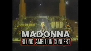 Madonna – Much Music promo spot for Blond Ambition in Barcelona, Spain #3
