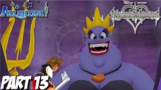 Kingdom Hearts Re: Chain of Memories Gameplay Walkthrough Part 13 - Atlantica - PS3