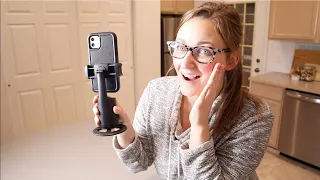 Auto Face Tracking Tripod Review | Remote, 360° Rotation Auto Tracking Phone Holder No App