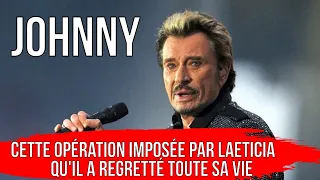 Johnny Hallyday : cette  chirurgie esthétique imposée  par Laeticia qu'il a amèrement regrettée