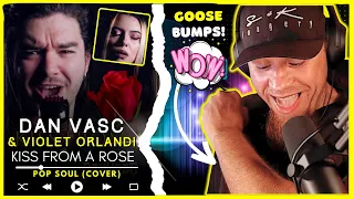 DAN VASC "Kiss From a Rose (Metal Cover)" ft. Violet Orlandi  // Audio Engineer & Musician Reacts