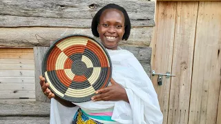 Traditional basket weaving-Bwindi Handmade Crafts-Uganda 🇺🇬!