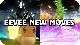 Pokémon Let's Go Eevee : All Eevee & Melmetal New Moves (1080p60)