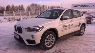 2016 BMW X1 xDrive20i (F48). Обзор (интерьер, экстерьер, двигатель).