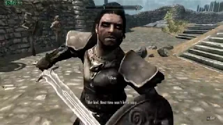 Skyrim Companions speedrun in 10:49 IGT