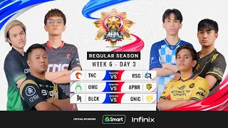 🔴LIVE | MPL PH S13 | FILIPINO-Week 6 Day 3