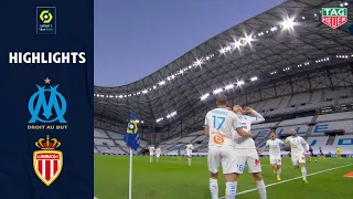 OLYMPIQUE DE MARSEILLE - AS MONACO (2 - 1) - Highlights - (OM - ASM) / 2020-2021