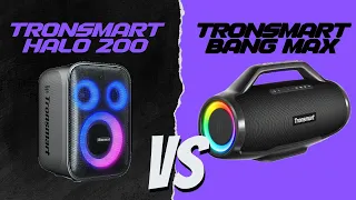 Tronsmart Halo 200 vs Tronsmart Bang Max - blind test i porównanie dużych głośników