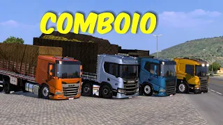 MELHORES MOMENTOS DO MEU PRIMEIRO COMBOIO | ETS2 VIDA REAL💥