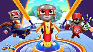 Talking Tom Hero Dash - Tom - Full screen - Walkthrough BOSS - Gameplay, Android - LILU