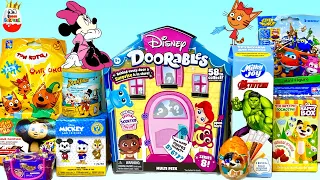 МУЛЬТ MIX! DISNEY DOORABLES, DuckTales, MICKEY and FRIENDS, Super Wings, Kinder Suprise unboxing