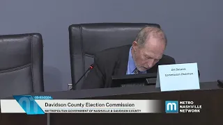 05/02/24 Davidson County Election Commission