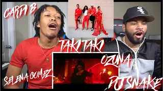 DJ Snake - Taki Taki ft. Selena Gomez, Ozuna, Cardi B | FVO REACTION