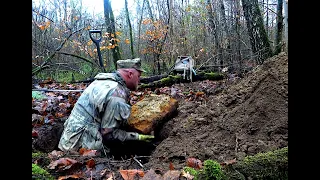 Полные ящики из  глубины. Коп по войне. Metal detecting WW2.