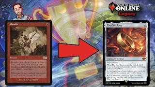 The EPIC Gamble + The One Ring 5-0 TROPHY Shakes Stock List | LIVE STREAM Testing | Legacy MTG Storm