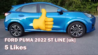 5 Likes Ford Puma 2022 ST Line [UK model] #fordpuma #stline
