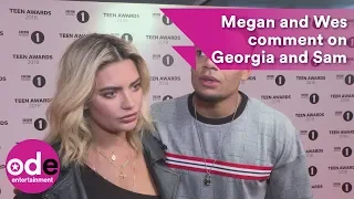 Love Island’s Megan and Wes hit out at Georgia over Sam breakup