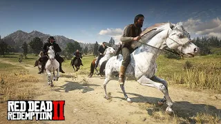 CORRIDA DE CAVALOS - Quem é o melhor cavaleiro - Red Dead Redemption 2