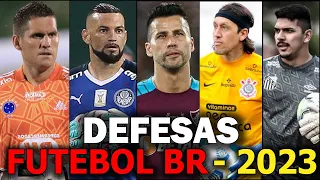 50 DEFESAS LENDÁRIAS do FUTEBOL BRASILEIRO 2023 até agora